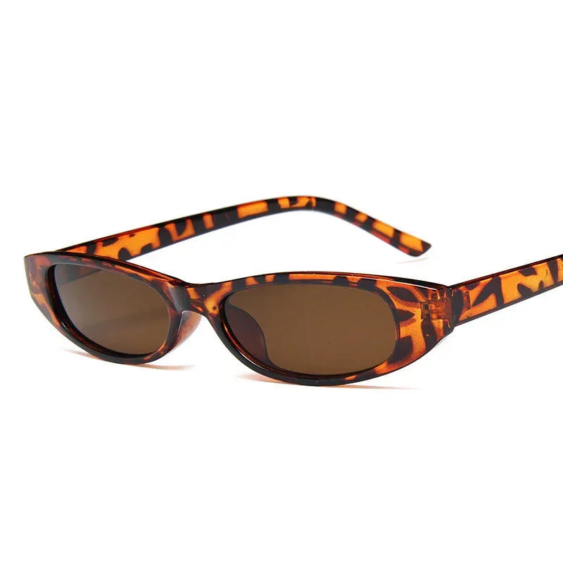Trendy Cat Eye Metal Hinged Glasses - Viexta