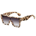 Large-frame One-piece Square-frame Sunglasses - Viexta