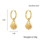 Shell Style Earring - Viexta