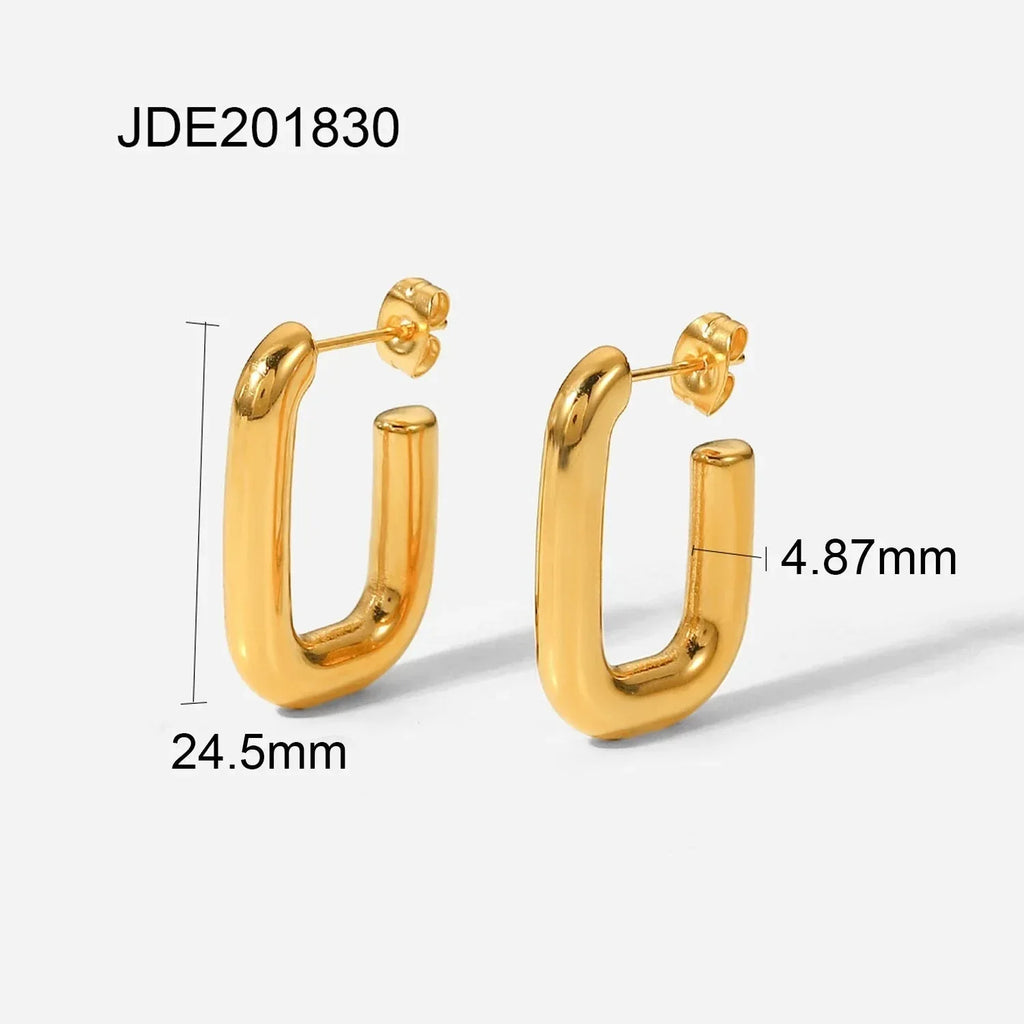 titanium-steel-earrings-earrings - Viexta