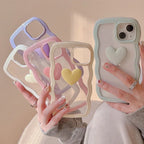 Love Wave Border iPhone Case - Viexta