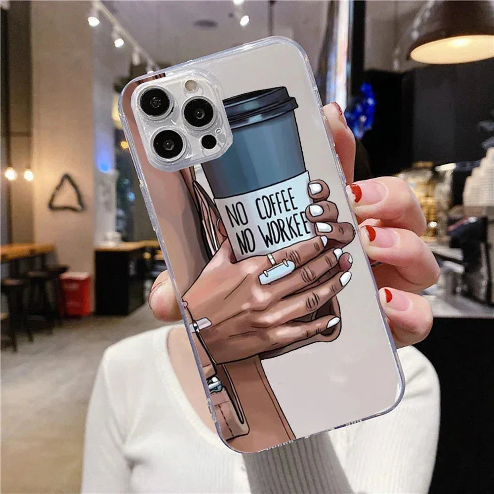 fashion-girl-cute-braid-iphone-case - Viexta