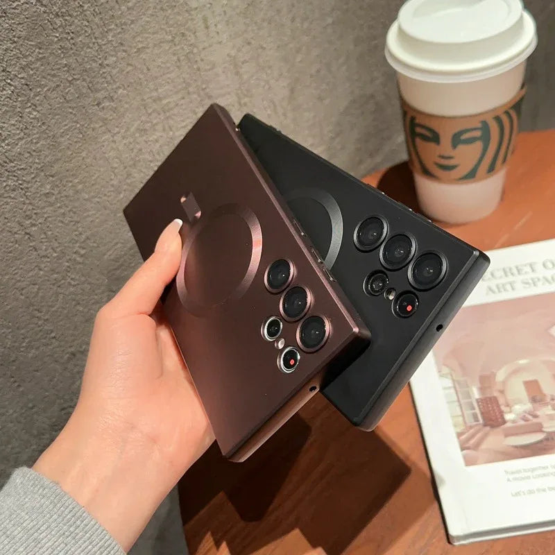 Magnetic All-inclusive Samsung Phone Case - Viexta