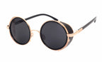 UV400 Retro Metal Round Frame Sunglasses