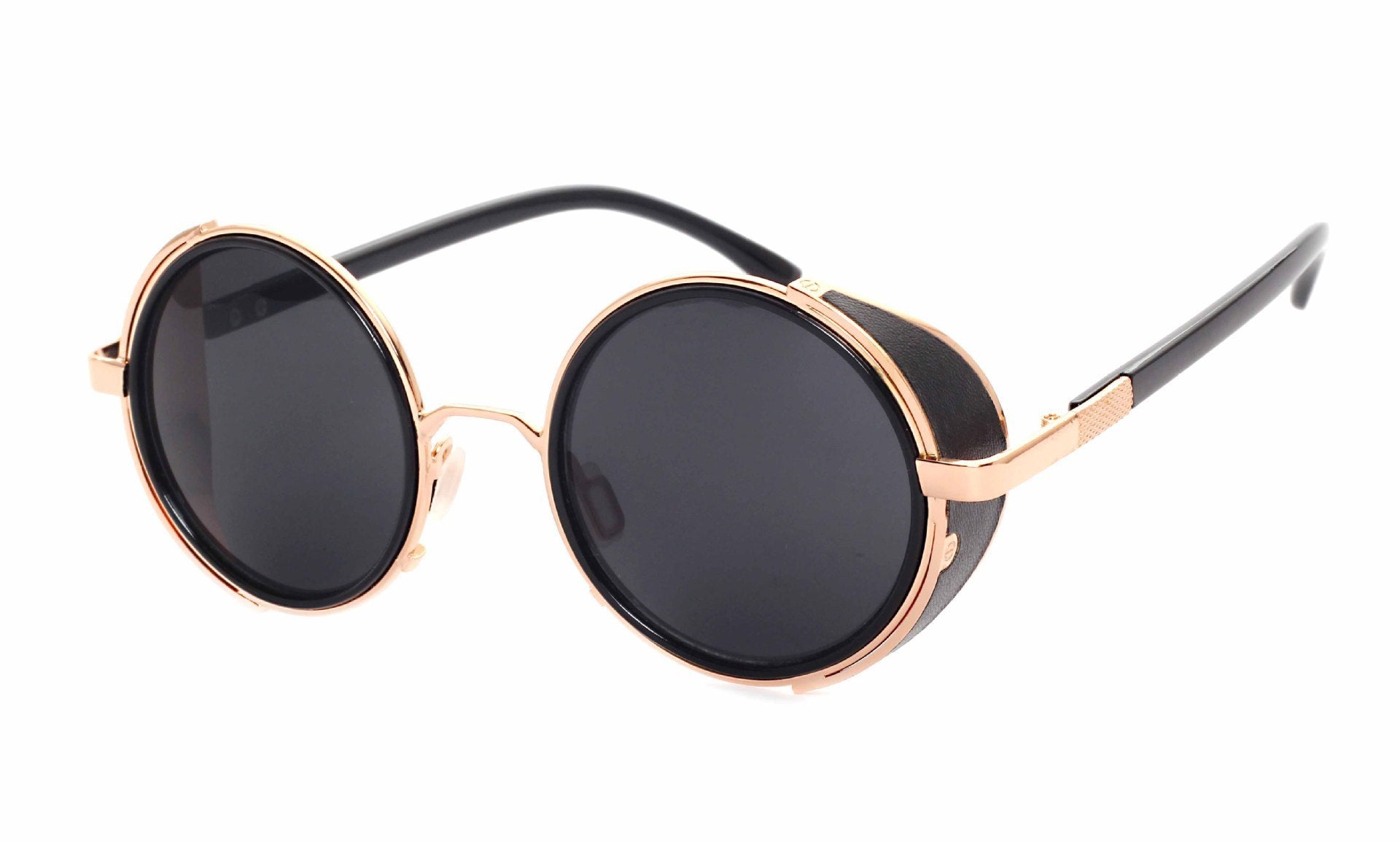 UV400 Retro Metal Round Frame Sunglasses