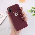 Christmas frosted iPhone case - Viexta