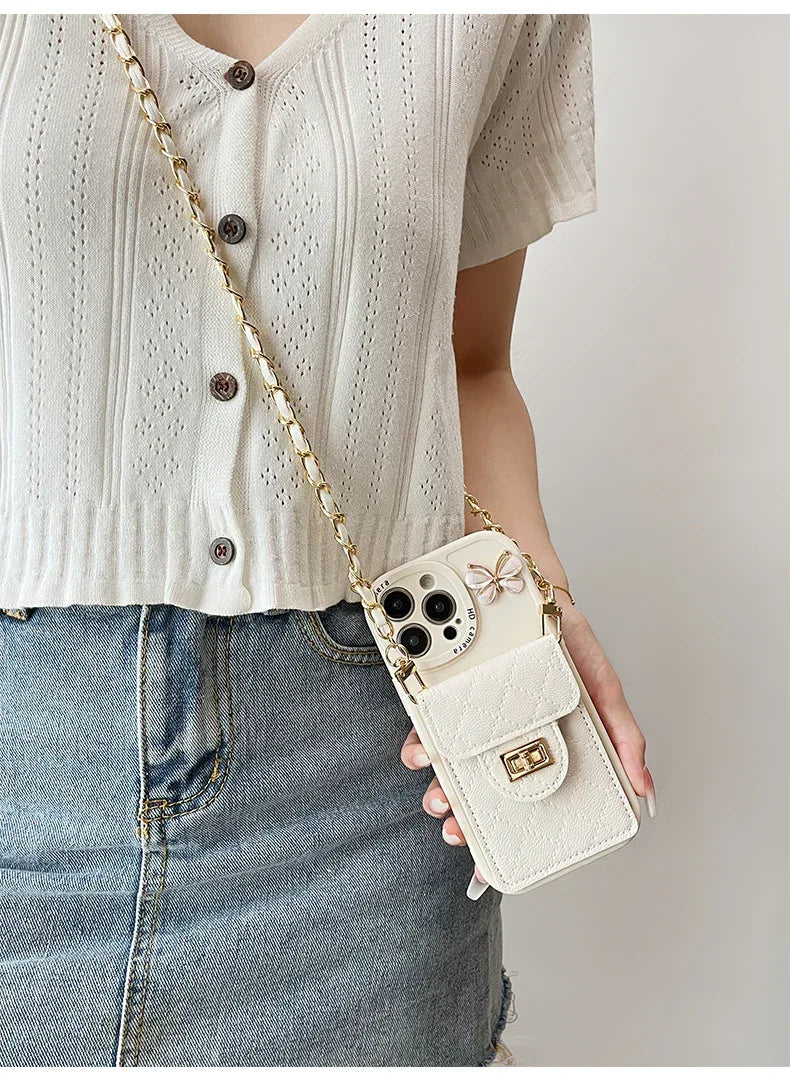 Butterfly Card Silicone iPhone Case - Viexta