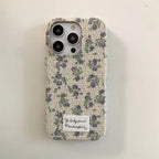 fashion-small-flower-flannel-iphone-case - Viexta