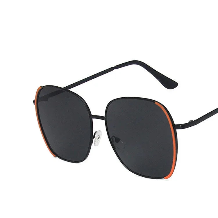 Female Fashion Simple Thin Anti-UV Sunglasses - Viexta