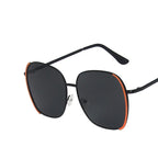 Female Fashion Simple Thin Anti-UV Sunglasses - Viexta