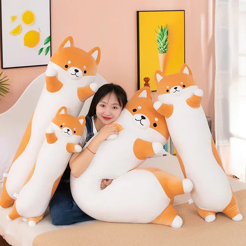 Plush Toy Doll Husky Strip Pillow - Viexta