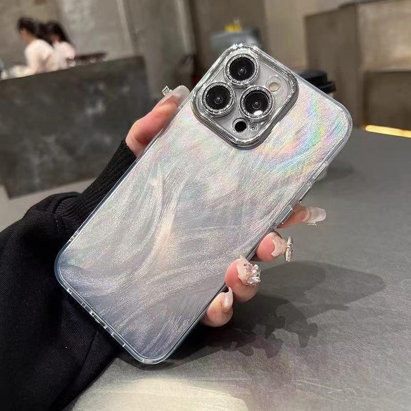 yarn-glitter-lens-protector-iphone-case - Viexta