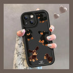 Cream Sausage Dog iPhone Case - Viexta