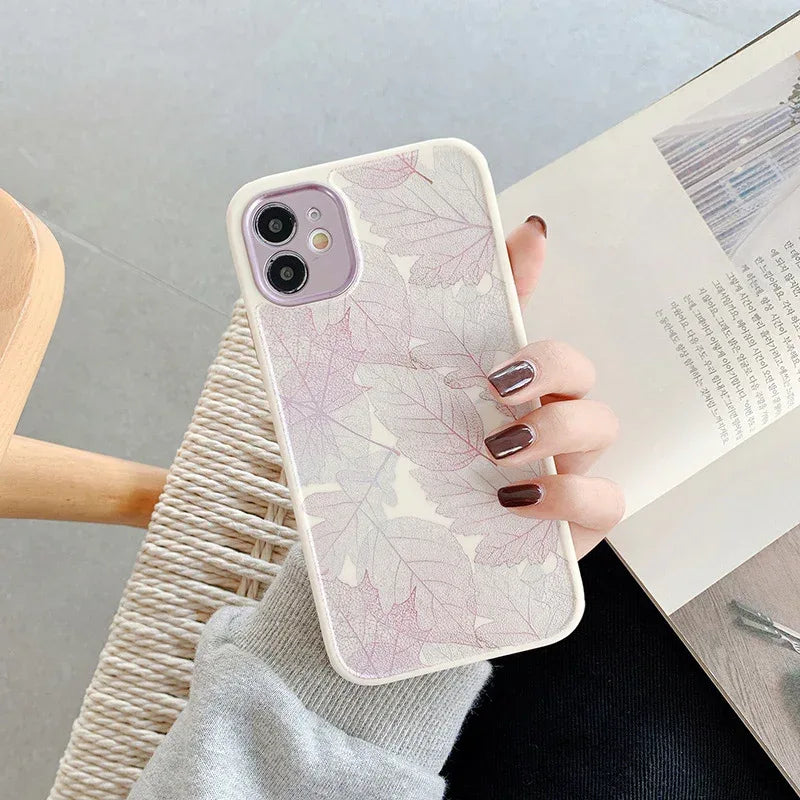 Twigs and leaves iPhone case - Viexta