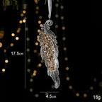 Christmas Decorations Sequins Acrylic Transparent Pendant