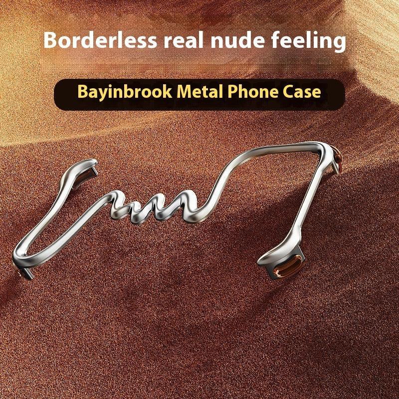 metal-frameless-half-pack-iphone-case - Viexta