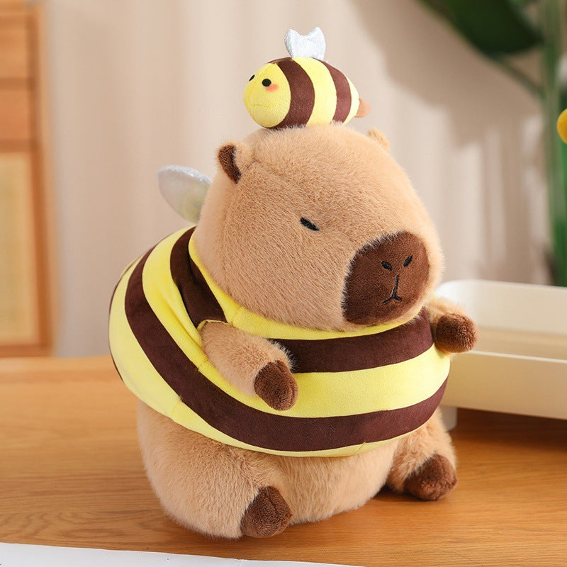 Capabala Doll Transformation Capybara Plush