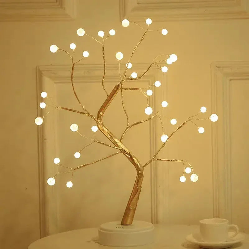 Led Copper Wire Tree Light - Viexta