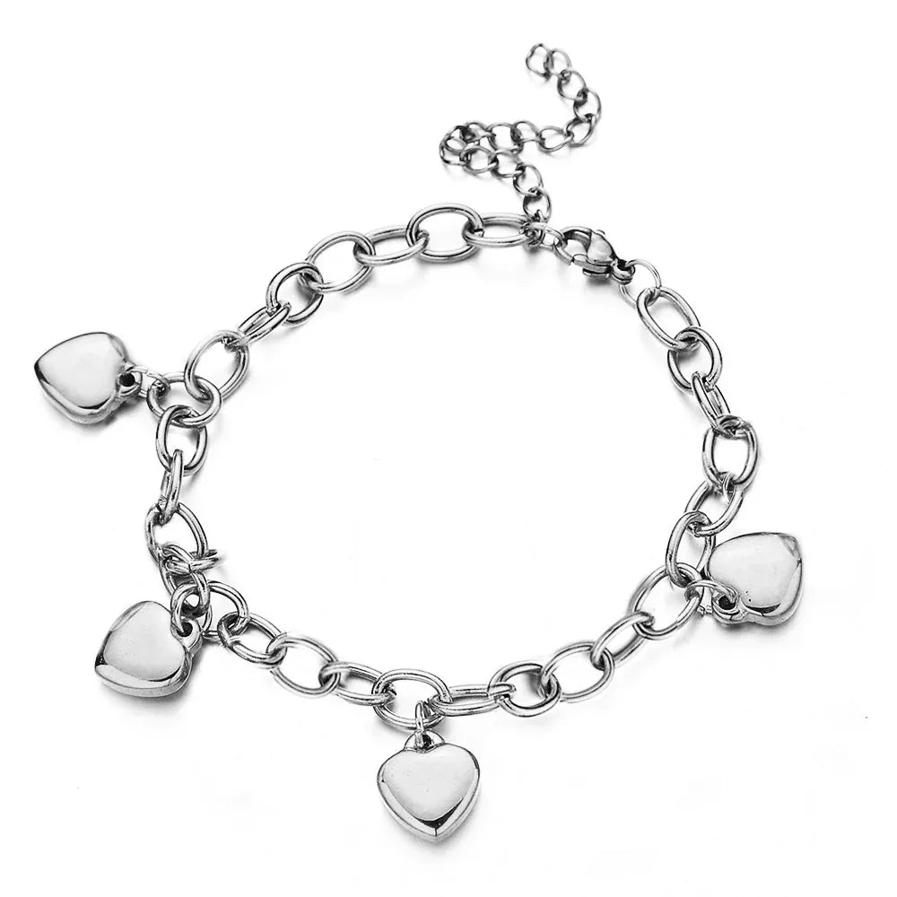 stainless-steel-clip-straps-lock-stacking-bracelet - Viexta