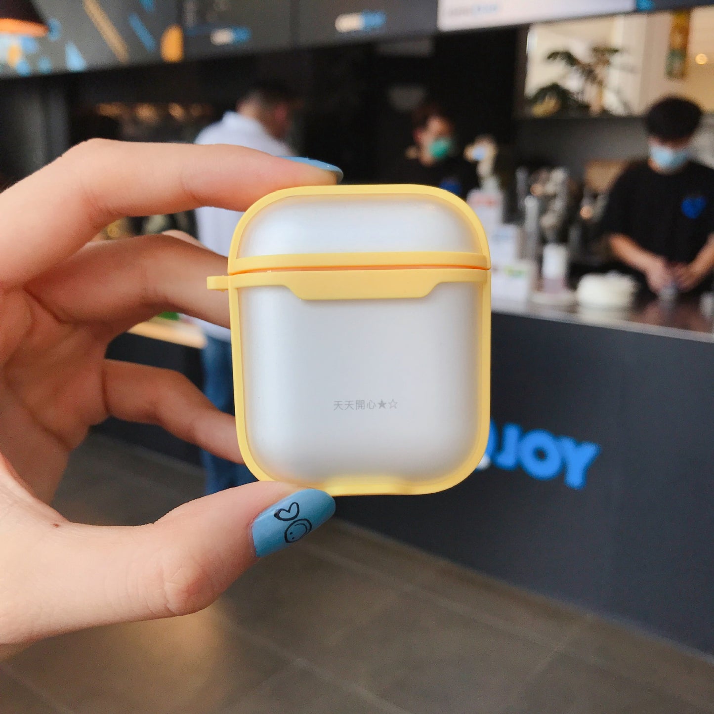 Transparent Two-color Airpods Pro Protective Case