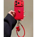 Red Little Golden Horse iPhone Case - Viexta