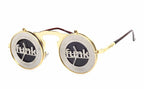 Men's Casual Retro Metal Punk Steam Flip Sunglasses - Viexta