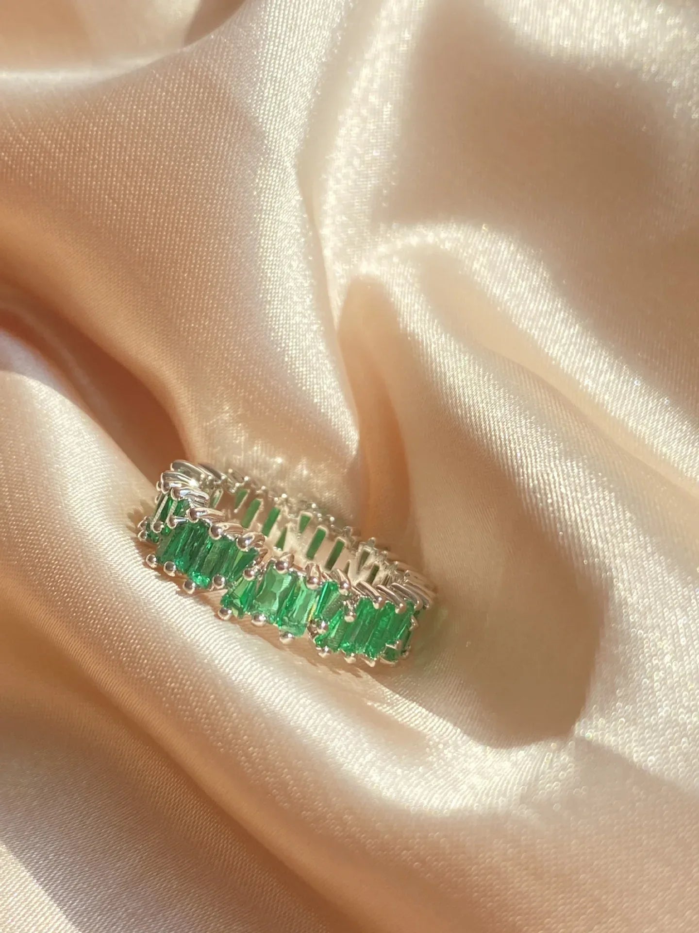 Zircon Ladder Square Ring - Viexta