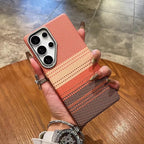 Carbon Fiber Pattern Kevlar Pattern Magnetic Suction Drop-resistant  Samsung case