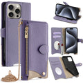 Makeup mirror Apple 17 Promax crossbody phone case suitable for iPhone 15 stand 16 card insertion 13 phone case