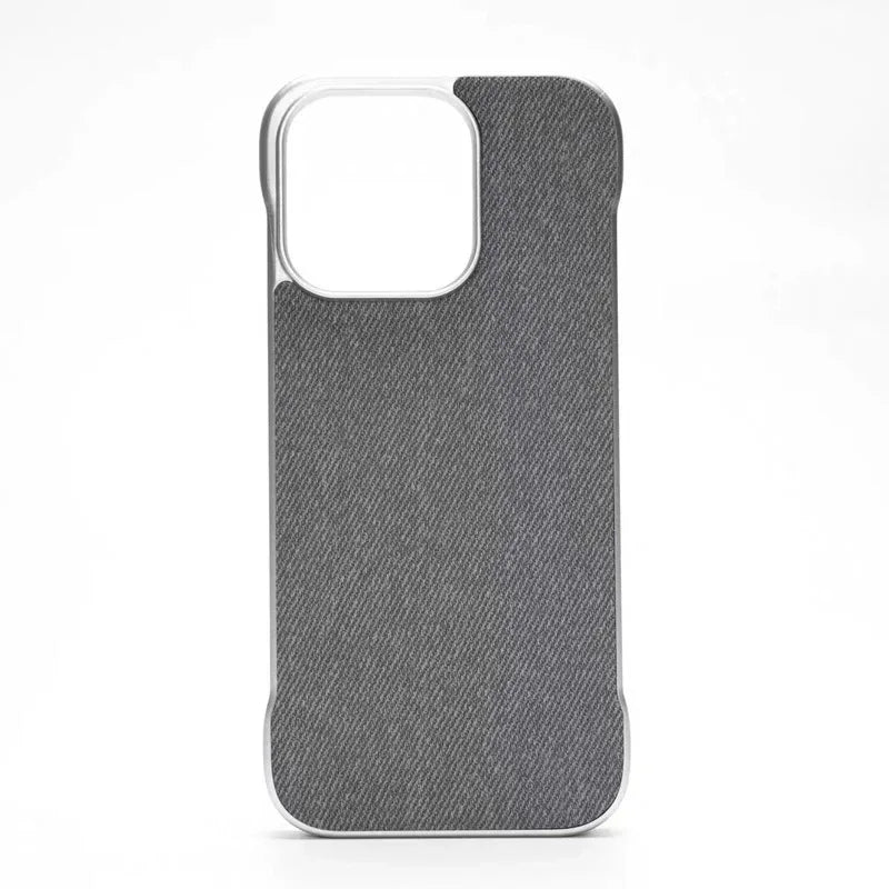 Hemp Leather Pattern Without Border iPhone Case - Viexta