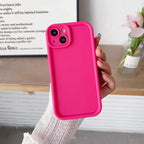 solid-color-frosted-redmi-phone-case - Viexta
