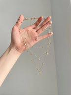 Round Pendant Multi-Layer Necklace
