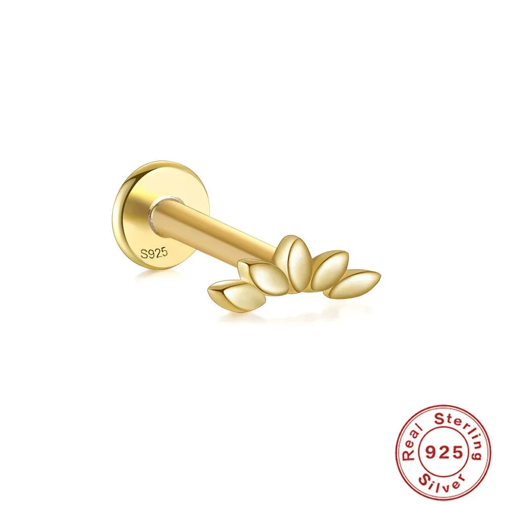 s925-sterling-silver-horse-eye-stud-earrings - Viexta