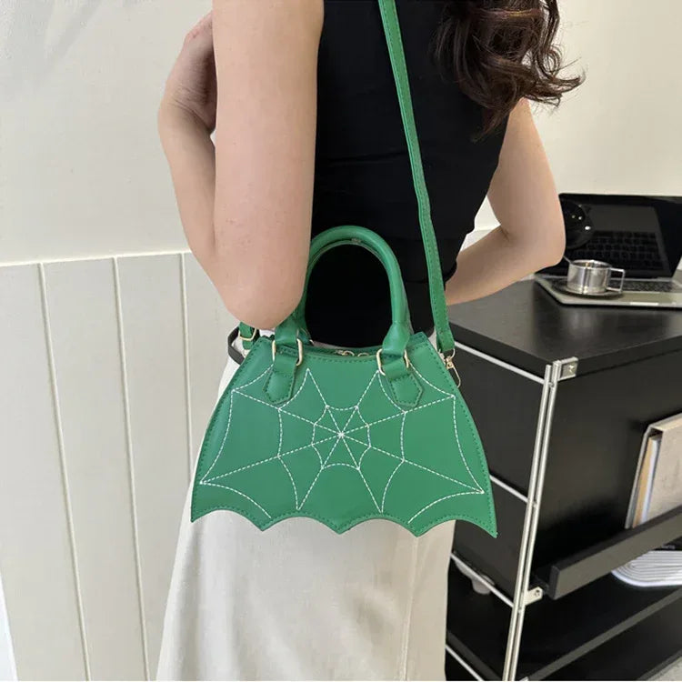 halloween-spider-web-saddle-bags - Viexta