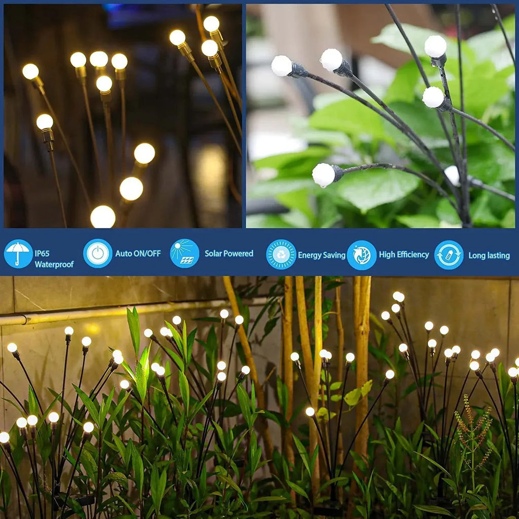 LED Pneumatic Firefly Ground Plug-in Lamp - Viexta