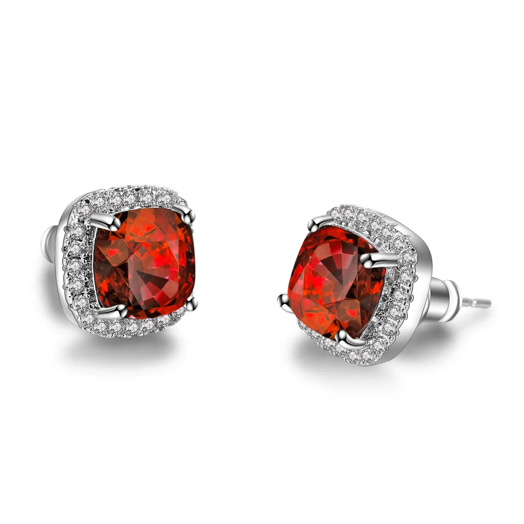 Korean-style Zircon Stud Earrings - Viexta