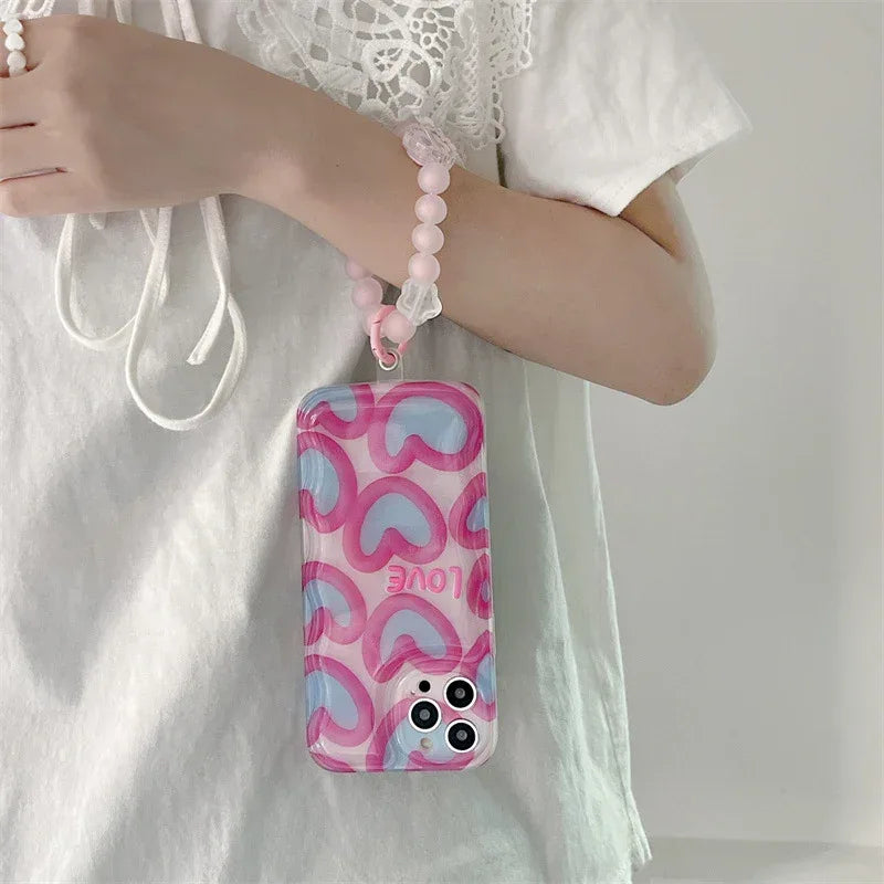 Love Pendant Bracelet Phone Case - Viexta