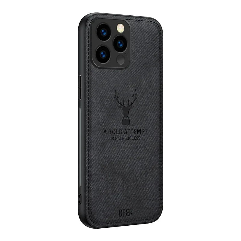 Cloth Deer Business Ultra Thin Anti Drop iPhone Cover - Viexta