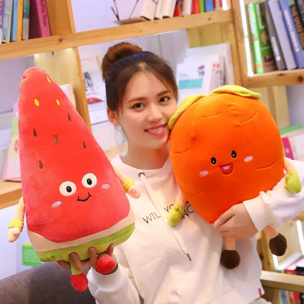 Realistic fruit plush toys - Viexta