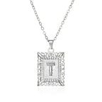 stainless-steel-initial-necklace - Viexta