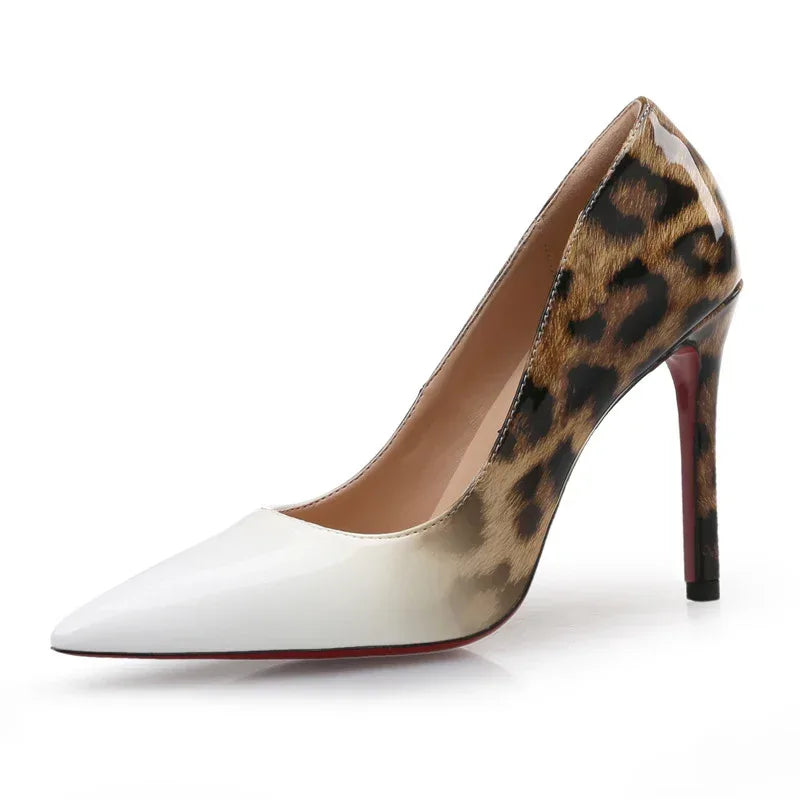 new-leopard-pointed-high-heels-for-women - Viexta