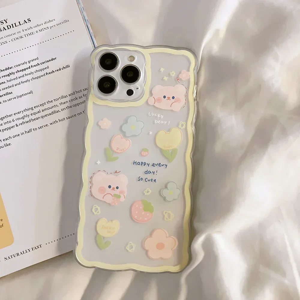 Cute flower iPhone Protective Case - Viexta