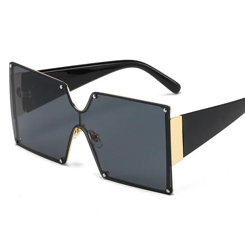 One Piece Square Sunglasses - Viexta