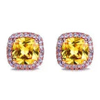 Korean-style Zircon Stud Earrings - Viexta