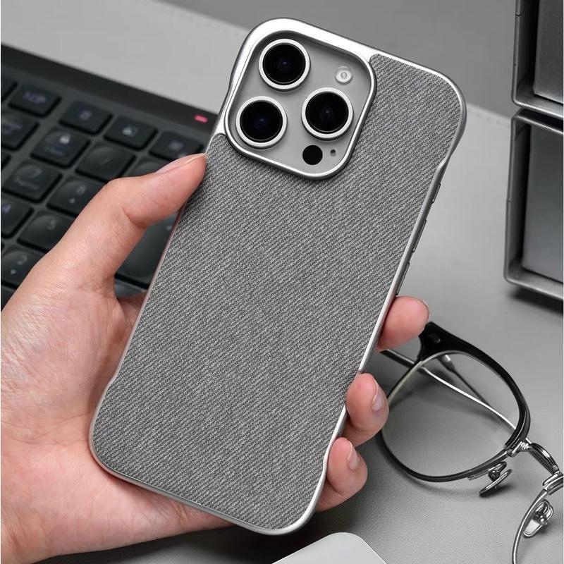 Hemp Leather Pattern Without Border iPhone Case - Viexta