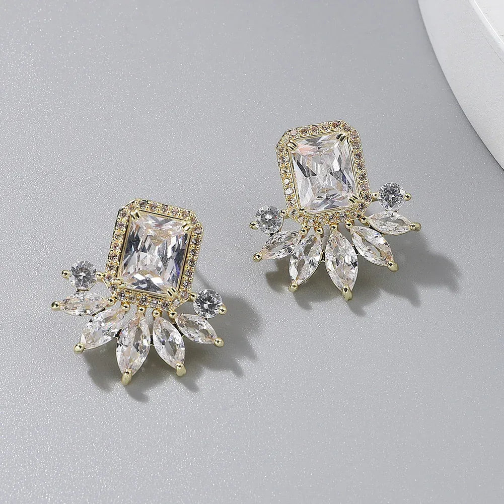 Inlaid Zirconium Stud - Viexta