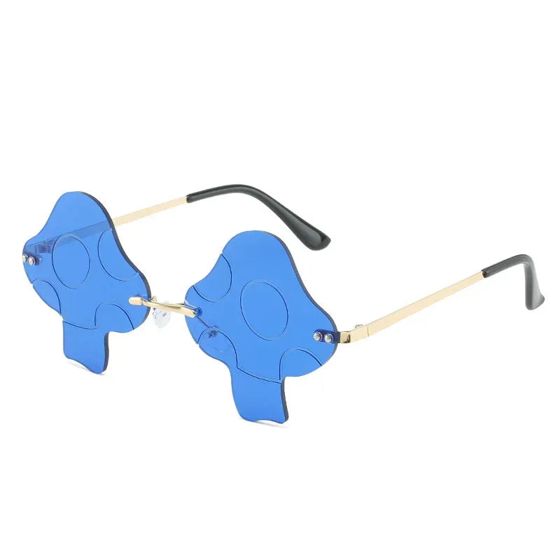 Irregular Mushroom-shaped Sunglasses - Viexta