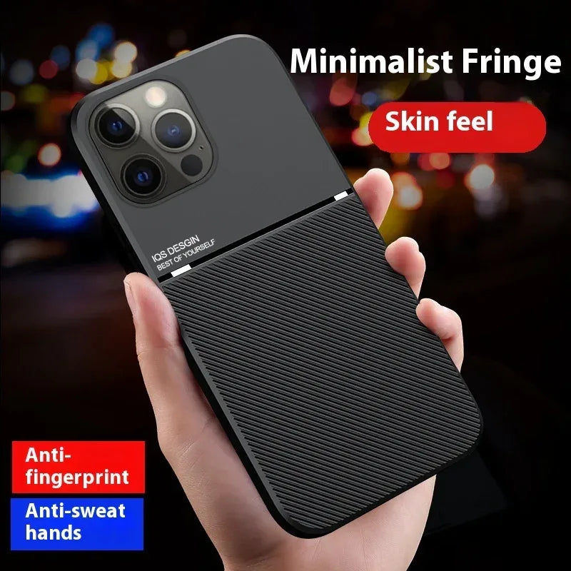 textured-magnetic-silicone-iphone-case - Viexta