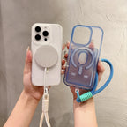 Sleek Light-luxury Magnetic Card-slot iPhone Case - Viexta