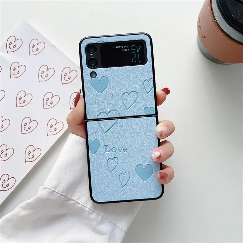 galaxy-z-flip3-love-phone-case-ultra-thin-anti-drop - Viexta